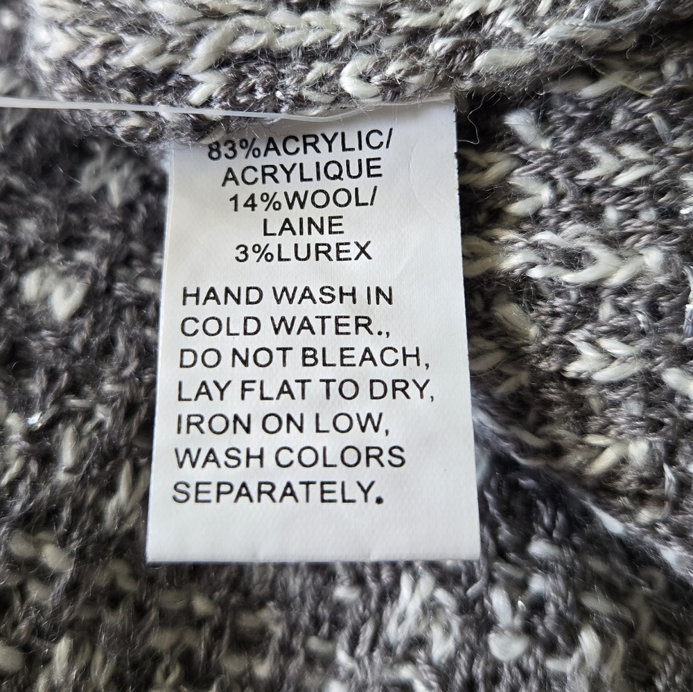 Proportion Petite Conrad C XL Tweed Knit Cardigan Bow Detail Preppy Classic Chic - Picture 5 of 9